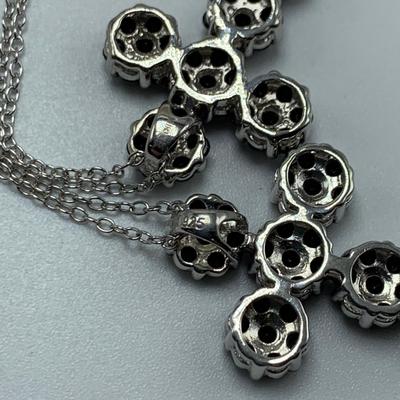 Colorful Gemstone Cross Pendants on 14K & 925 (B3-HS)