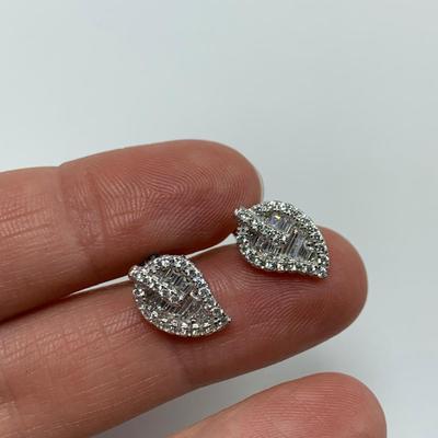 Baguette Cut Gemstone Jewelry with 925 (B3-HS)