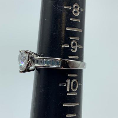 Baguette Cut Gemstone Jewelry with 925 (B3-HS)