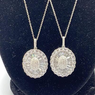 Baguette Cut Gemstone Jewelry with 925 (B3-HS)