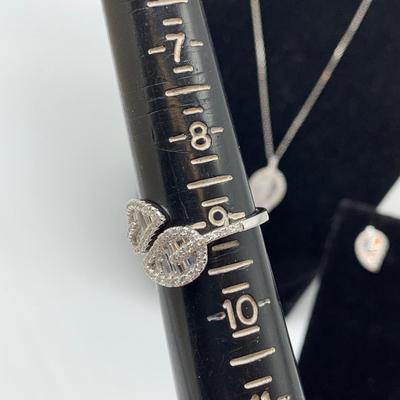 Baguette Cut Gemstone Jewelry with 925 (B3-HS)