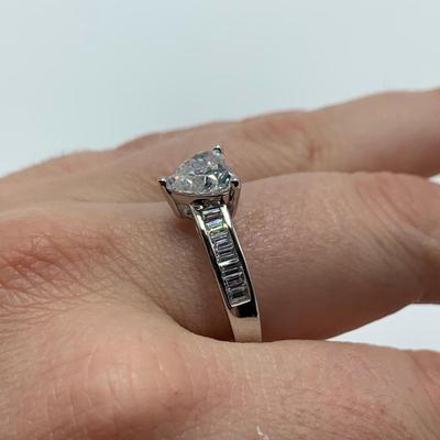 Baguette Cut Gemstone Jewelry with 925 (B3-HS)