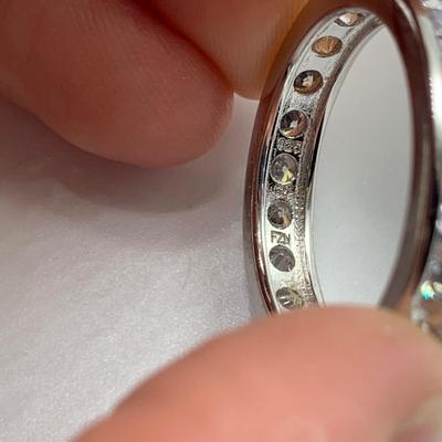 Baguette Cut Gemstone Jewelry with 925 (B3-HS)