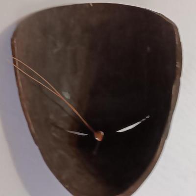Authentic African Hand Carved Wood Face Mask, Wall Hanging Home Decor