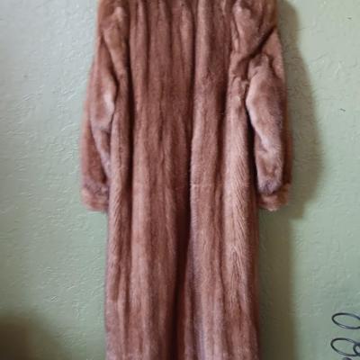 Vintage DASCO Full length fur coat Style 2200 Size 14
