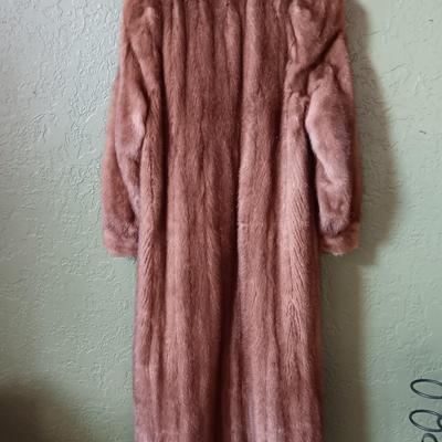 Vintage DASCO Full length fur coat Style 2200 Size 14