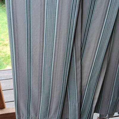Four matching drape panels 60"