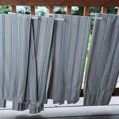 Four matching drape panels 60"