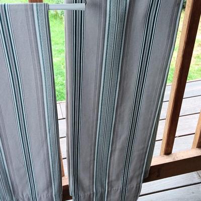 Four matching drape panels 60"