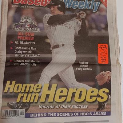 Colorado Rockies Apparel with Colorado Rockies All-star Workout 1998 ticket
