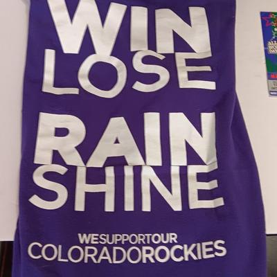 Colorado Rockies Apparel with Colorado Rockies All-star Workout 1998 ticket