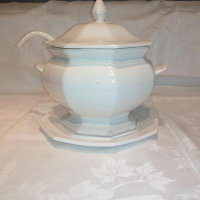 Soup Tureen with ladle
