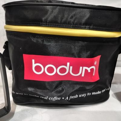Bodum electric coffee maker and French coffee press