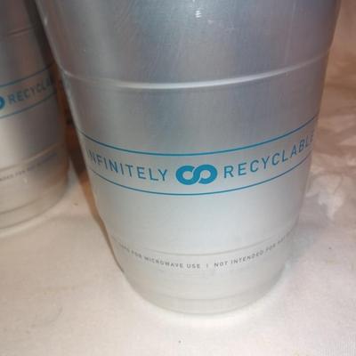 Aluminum Ball infinitely recyclable cups