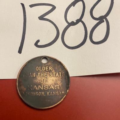 Older than the state of Kansas Coin