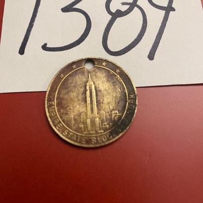 Vintage Empire State Building Coin Token
