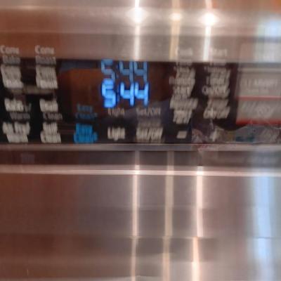 LG Stainless steel Electric Range with hood