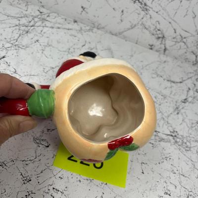 Kiss My ___ Santa Mug