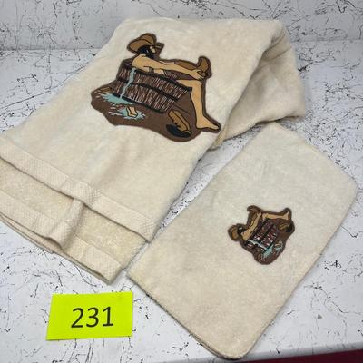 Bath towel & wash cloth