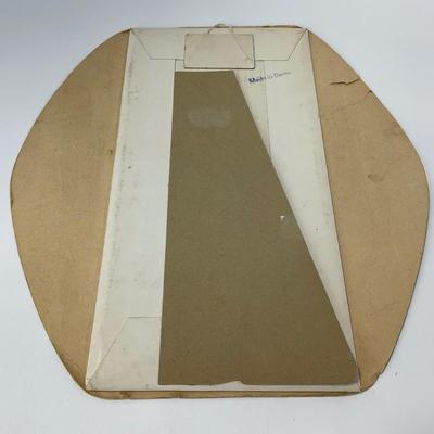 -102- COLLECTIBLE | 1950â€™s Cardboard Beer Dab Sign