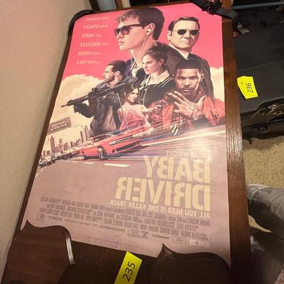 Movie Theater Poster â€œBaby Driverâ€