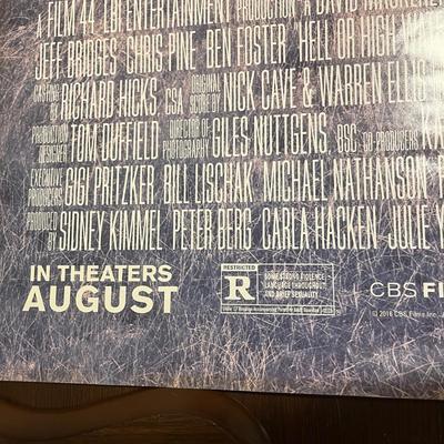 Movie Theater Poster â€œHell or High Water