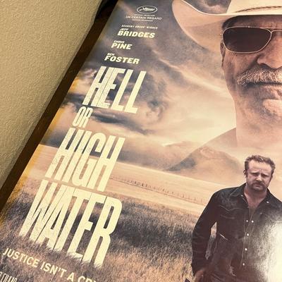 Movie Theater Poster â€œHell or High Water