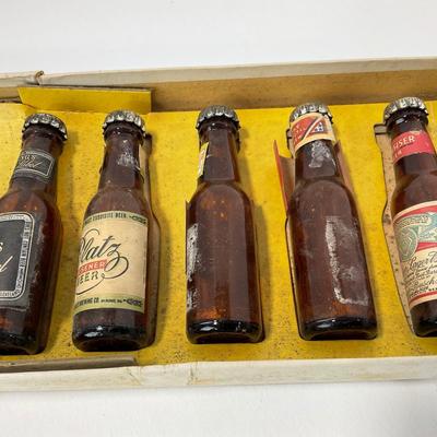 -104- COLLECTIBLE | 1930â€™s Beer Miniatures Set In Original Box