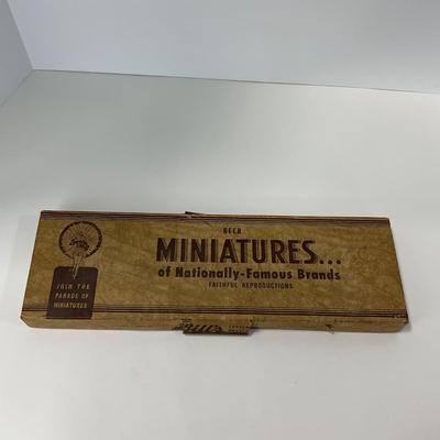 -104- COLLECTIBLE | 1930â€™s Beer Miniatures Set In Original Box