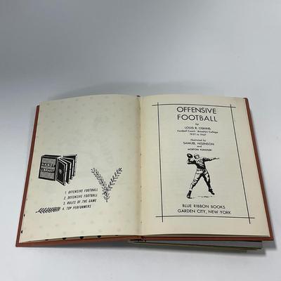 -109- SPORTS | 1949 A Handy Football Library Of Books