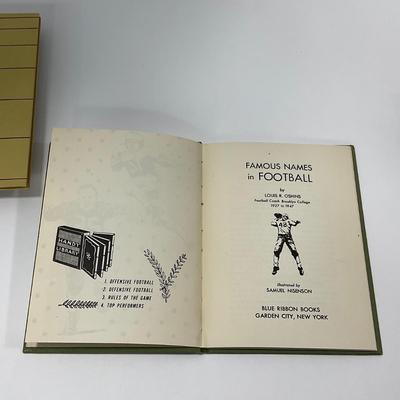 -109- SPORTS | 1949 A Handy Football Library Of Books