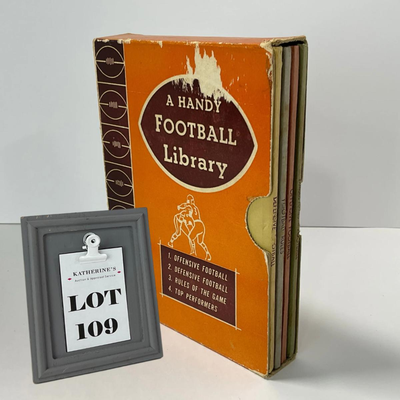 -109- SPORTS | 1949 A Handy Football Library Of Books