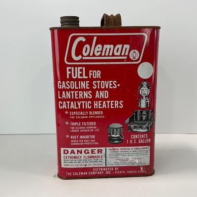 -111- OUTDOOR | 1960â€™s Coleman Lantern & Fuel can