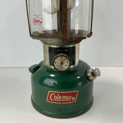 -111- OUTDOOR | 1960â€™s Coleman Lantern & Fuel can