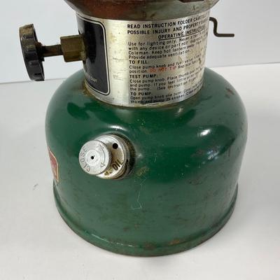 -111- OUTDOOR | 1960â€™s Coleman Lantern & Fuel can