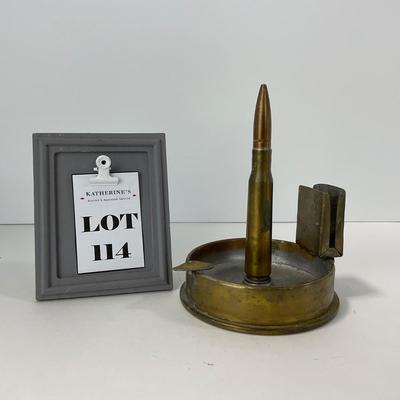 -114- COLLECTIBLE | World War 2 Trench Art Ashtray