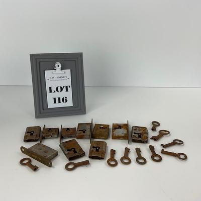 -116- COLLECTIBLE | Small Door Locks & Keys