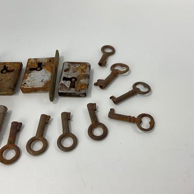 -116- COLLECTIBLE | Small Door Locks & Keys