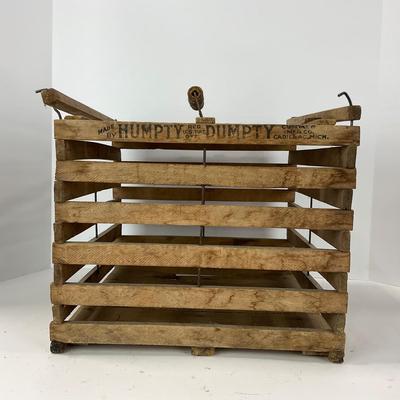 -120- VINTAGE | Early Humpty Dumpty Egg Crate