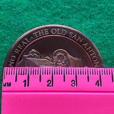 El Camino Real, Old San Antonio Road 1691, Franklin Mint, Coin, Medal, Exonumia, Medallion, Numismatic, Token, Texas Texana, Spain, Spanish