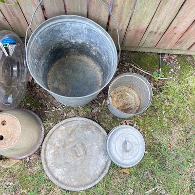 Strawberry Pots, Galvanized Bucket & Garden Planters (BY-SS)