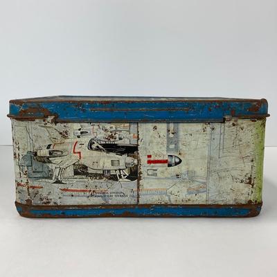 -122- COLLECTIBLE | UFO Space Metal Lunch Box