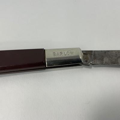 -124- COLLECTIBLE | Barlow Folding Knife | Jowika Republic Of Ireland