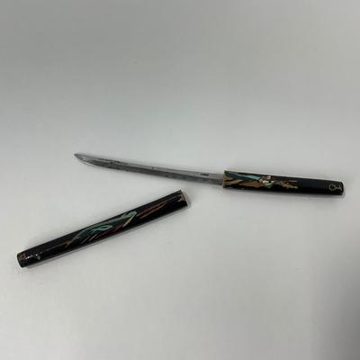 -125- COLLECTIBLE | Late 1940â€™s Samurai Sword Letter Opener | Made In Japan