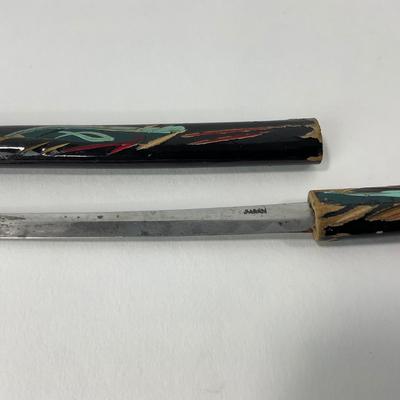 -125- COLLECTIBLE | Late 1940â€™s Samurai Sword Letter Opener | Made In Japan