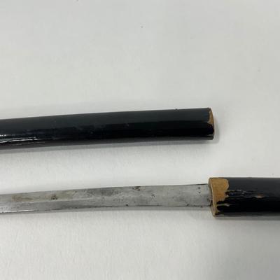 -125- COLLECTIBLE | Late 1940â€™s Samurai Sword Letter Opener | Made In Japan