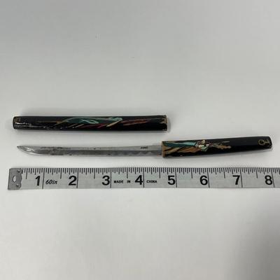 -125- COLLECTIBLE | Late 1940â€™s Samurai Sword Letter Opener | Made In Japan