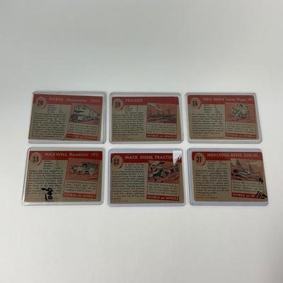 -126- COLLECTIBLE | 1953 Topps World Of Wheels Cards