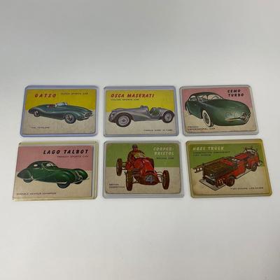 -126- COLLECTIBLE | 1953 Topps World Of Wheels Cards