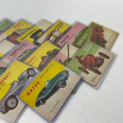 -126- COLLECTIBLE | 1953 Topps World Of Wheels Cards